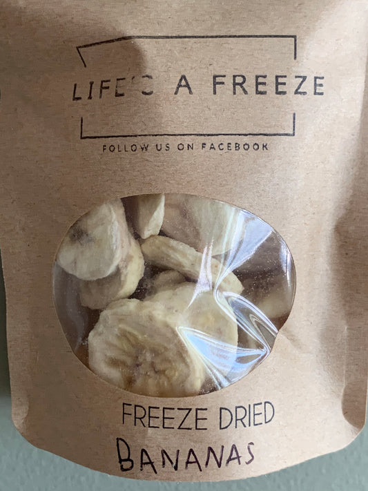 Freeze Dried Bananas